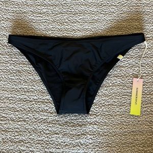 NWT Black bikini bottoms